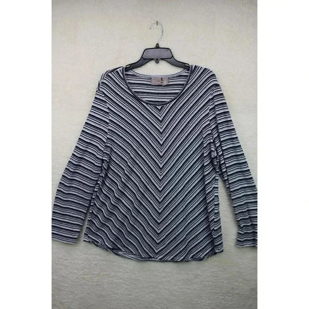 Chico's Women's Long Sleeve Tunic Top-Size 3 or XL